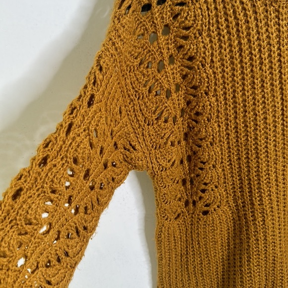 Anthropology pilcro mustard sweater size XS - Picture 5 of 16